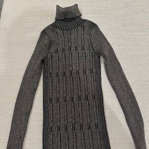 Allsaints turtle neck knit dress